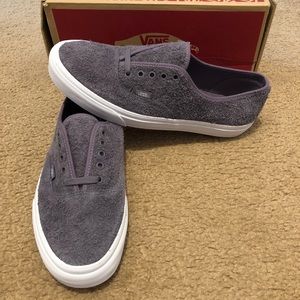 Authentic Hairy Suede Vans